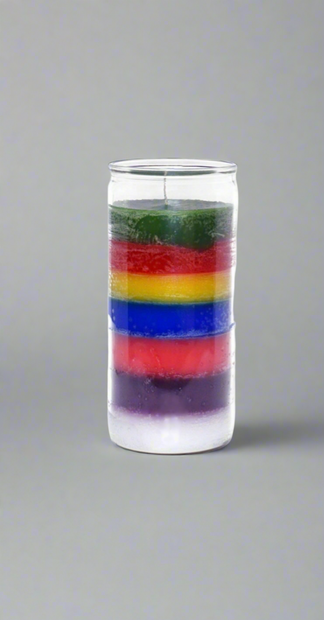 Seven Color 14 Day Candle