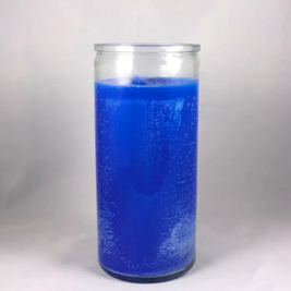 Blue 14 Day Candle