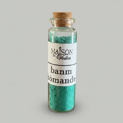Poud “Banm Komande”- 10ml (“Let Me Command” Magic Vodou Powder)