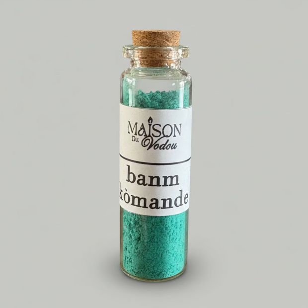 Poud “Banm Komande”- 10ml (“Let Me Command” Magic Vodou Powder)