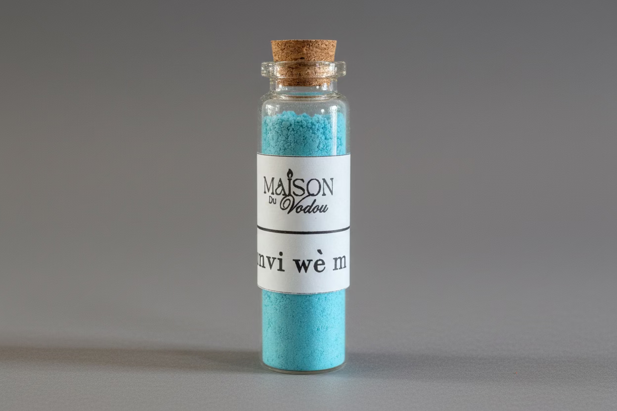 Poud “Anvi Wè m” - 10ml (“Desire to See Me” Magic Vodou Powder)