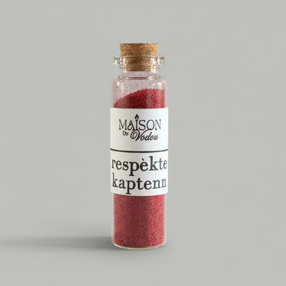 Poud “Respekte Kaptenn” - 10ml (“Respect the Captain” Magic Vodou Powder)